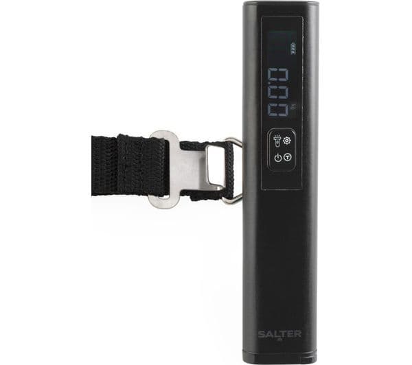 SALTER Digital Luggage Scale with Integrated Torch - Black - Image 5