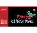 PREMIER 40 cm Merry Christmas Hanging Neon Sign thumbnail 1