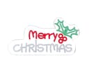 PREMIER 40 cm Merry Christmas Hanging Neon Sign thumbnail 3