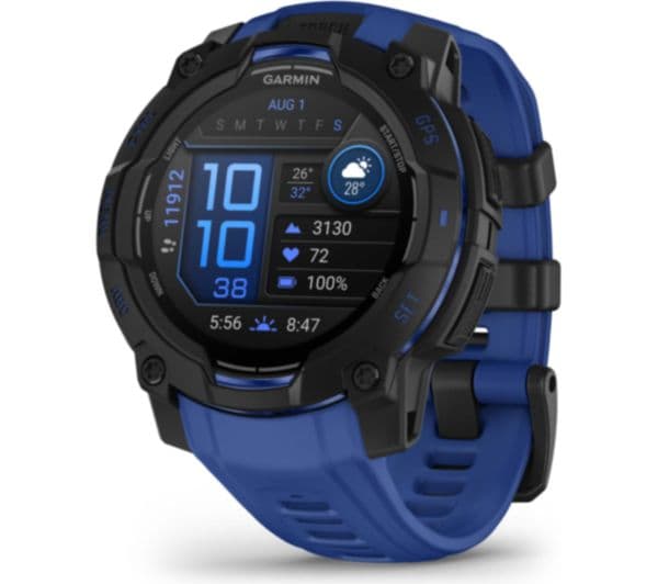 GARMIN Instinct 3 AMOLED Smartwatch 45mm - Black - Image 1