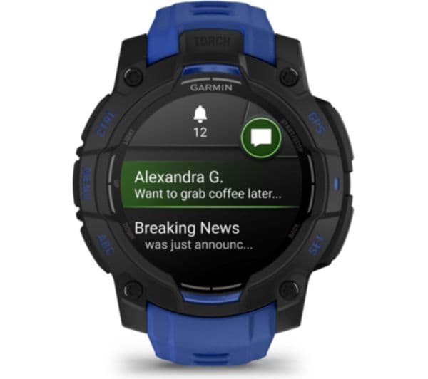 GARMIN Instinct 3 AMOLED Smartwatch 45mm - Black - Image 7