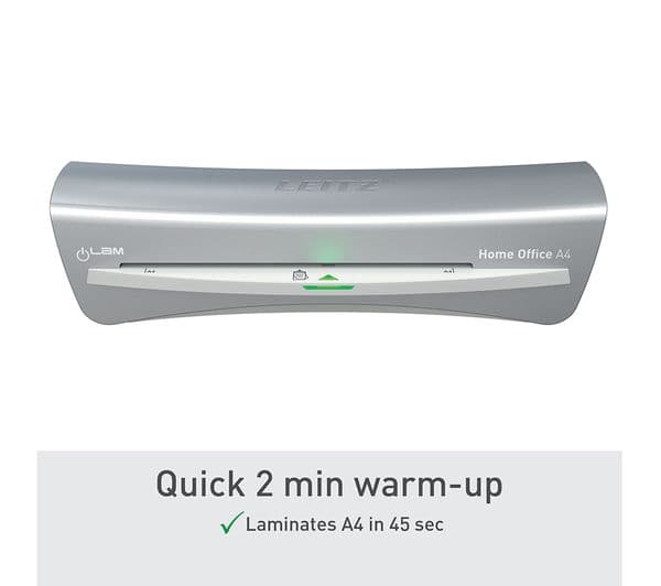LEITZ iLAM 73681089 Home Office A4 Laminator - Image 5
