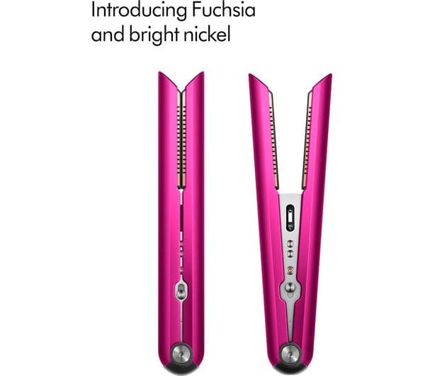 DYSON Corrale Hair Straightener - Fuchsia & Bright Nickel - Image 6
