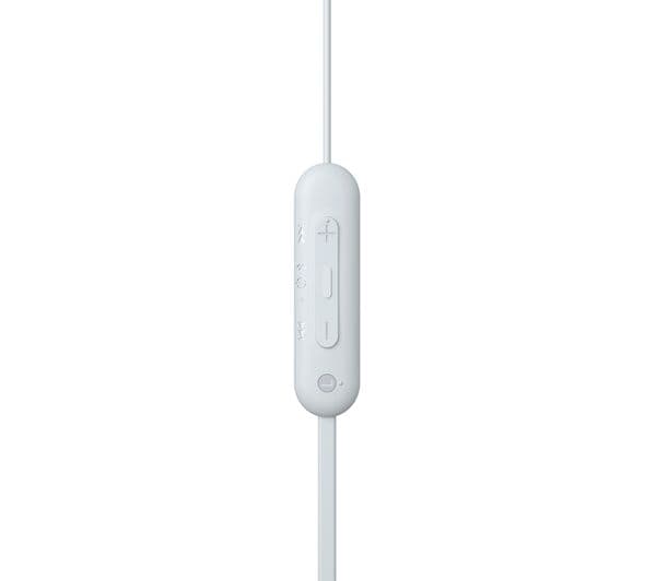 Sony WI-C100 Earbuds White - Image 3