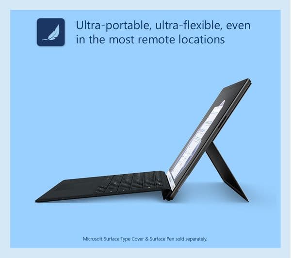 MICROSOFT 13" Surface Pro 9 - Intel® Core™ i5, 256 GB SSD, Graphite - Image 10