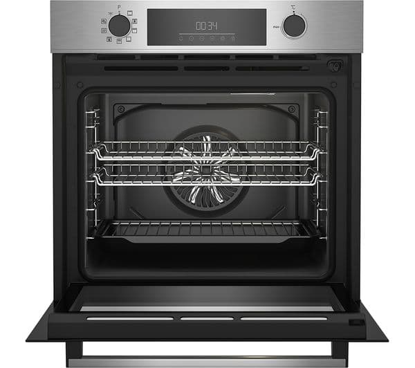 BEKO Pro AeroPerfect BBIE12301XMP Electric Pyrolytic Single Oven - Stainless Steel - Image 1