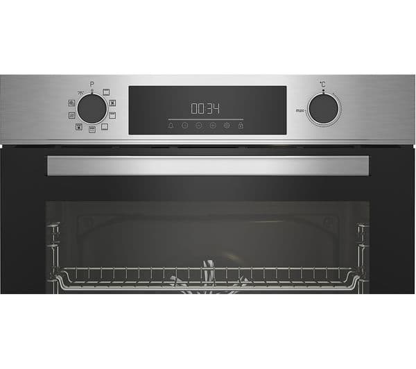 BEKO Pro AeroPerfect BBIE12301XMP Electric Pyrolytic Single Oven - Stainless Steel - Image 2