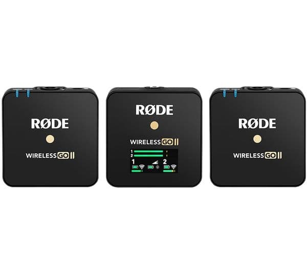 RODE Wireless GO II Microphone - Black