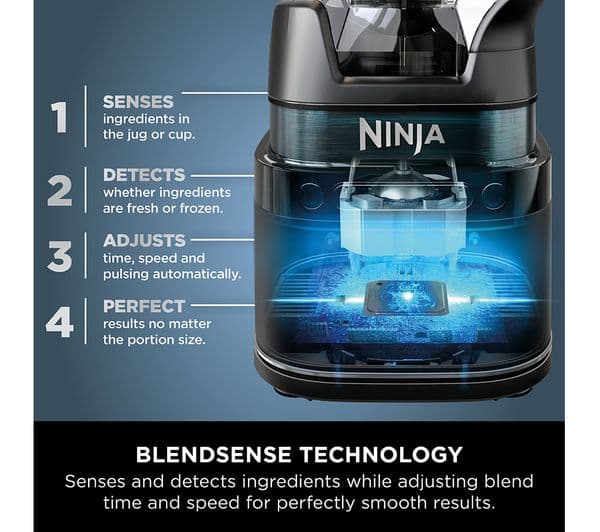 Ninja Detect Duo Power Pro & Single Serve TB301UK Blender - Black - Image 5