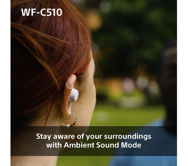 Sony WF-C510 Earbuds Yellow - Image 8