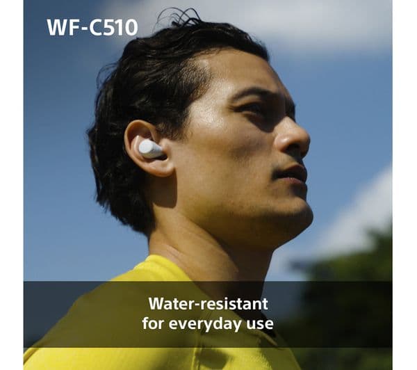 Sony WF-C510 Earbuds Yellow - Image 10