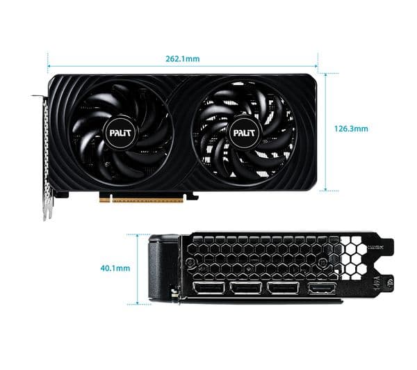 PALIT GeForce RTX 5060 8 GB Dual Graphics Card - Image 9