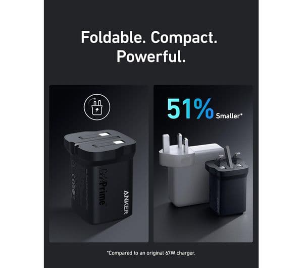 Anker GaNPrime Powerport 67W Black - Image 3