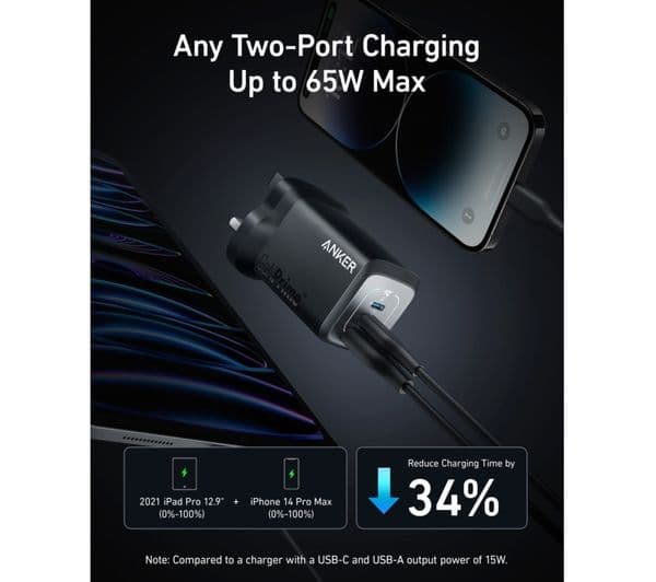 Anker GaNPrime Powerport 67W Black - Image 10