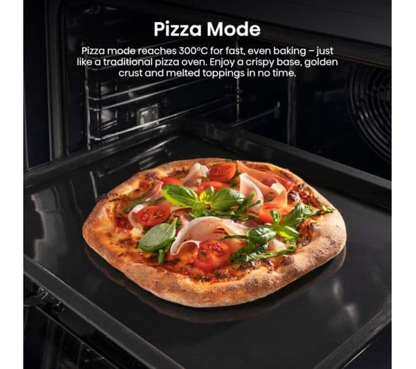 HISENSE Hi4 BlackLine BSA66226ADBGUK Electric Steam Oven - Jet Black - Image 5