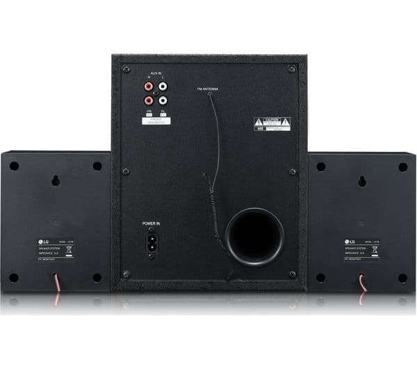 LG XBOOM LK72B Bluetooth Traditional Hi-Fi System - Black - Image 6