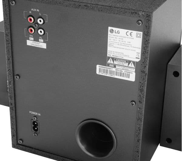 LG XBOOM LK72B Bluetooth Traditional Hi-Fi System - Black - Image 5