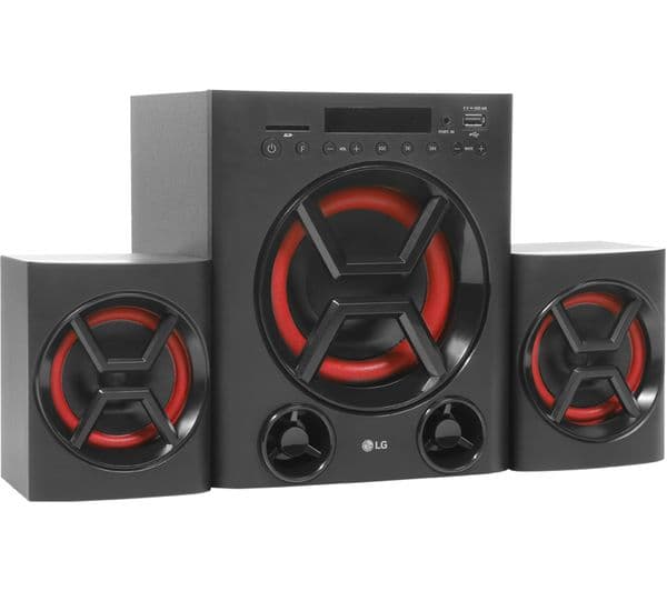 LG XBOOM LK72B Bluetooth Traditional Hi-Fi System - Black - Image 3