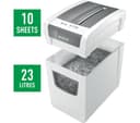 LEITZ IQ Slim Home Office Cross Cut Paper Shredder thumbnail 4