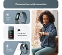 FITBIT Charge 5 Fitness Tracker - Steel Blue, Universal thumbnail 6
