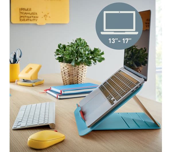 Leitz Ergo Cosy Laptop Stand Blue - Image 3
