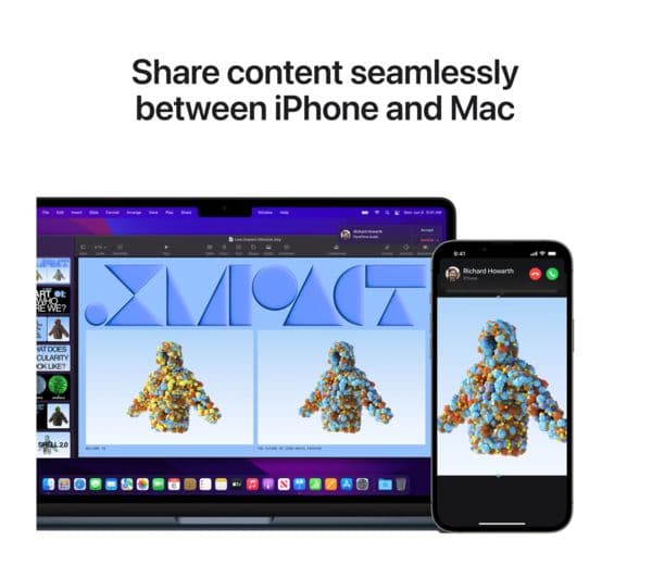 APPLE MacBook Air 13.6" (2022) - M2, 256 GB SSD, Midnight - Image 9