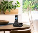 ALCATEL F860 Voice TAM ATL1425239 Cordless Phone - Triple Handsets, Black thumbnail 3