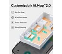 EUFY L60 Hybrid Robot Vacuum Cleaner & Mop with Self-Empty Station - Black thumbnail 7