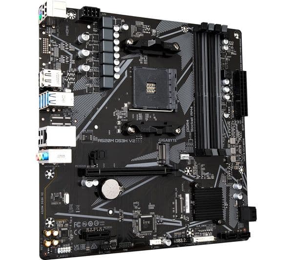 GIGABYTE A520M DS3H V2 AM4 Motherboard - Image 1