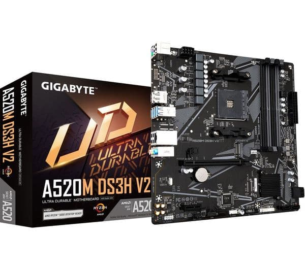 GIGABYTE A520M DS3H V2 AM4 Motherboard - Image 3