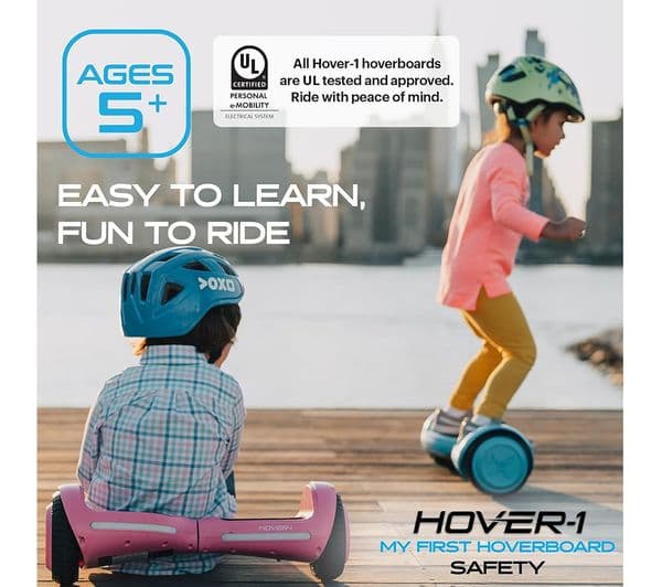 HOVER-1 My First H1-MFH-PNK Hoverboard - Pink - Image 5