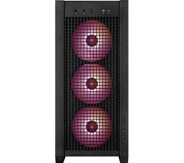 ASUS TUF Gaming GT302 ARGB E-ATX Mid-Tower PC Case - Black - Image 4