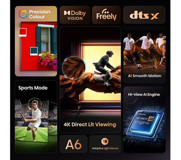 Hisense 65" A6Q 4K - Image 4