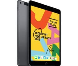 APPLE 10.2" iPad Cellular (2019) - 32 GB, Space Grey - Image 1