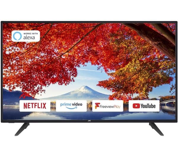 JVC LT-43C700 43" Smart Full HD LED TV - Image 1