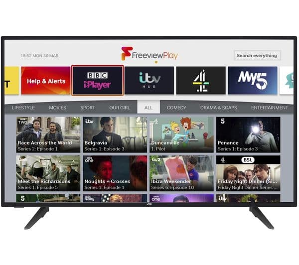 JVC LT-43C700 43" Smart Full HD LED TV - Image 4