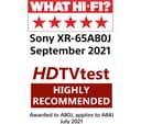 SONY BRAVIA XR65A80JU 65" Smart 4K Ultra HD HDR OLED TV with Google TV & Assistant thumbnail 7