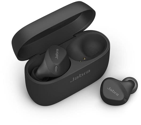JABRA Elite 4 Active Wireless Bluetooth Noise-Cancelling Sports Earbuds - Black - Image 2