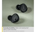 JABRA Elite 4 Active Wireless Bluetooth Noise-Cancelling Sports Earbuds - Black thumbnail 5