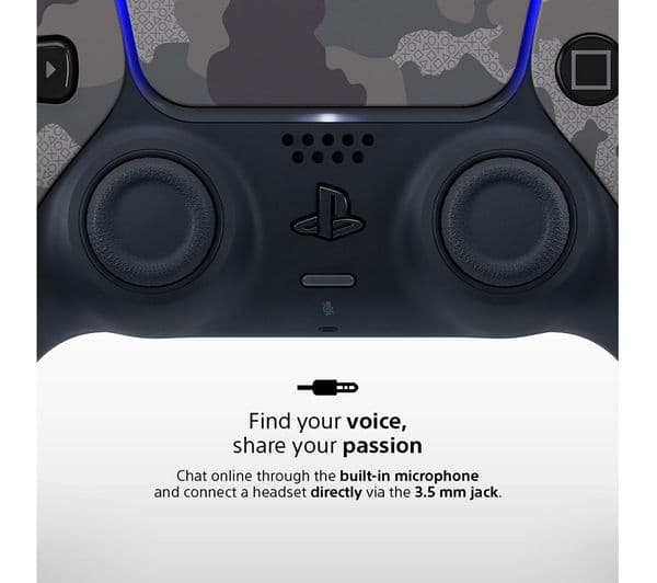 PlayStation DualSense Controller Camo Grey - Image 9