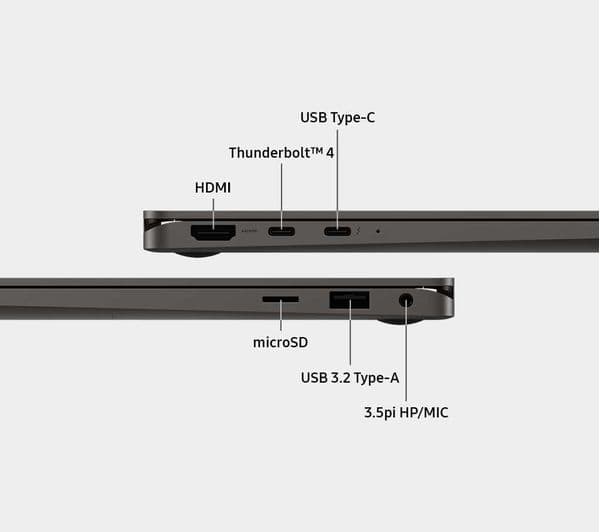 Samsung Galaxy Book3 360 13.3" 2 in 1 Laptop - Intel® Core™ i5, 256 GB SSD, Graphite - Image 2