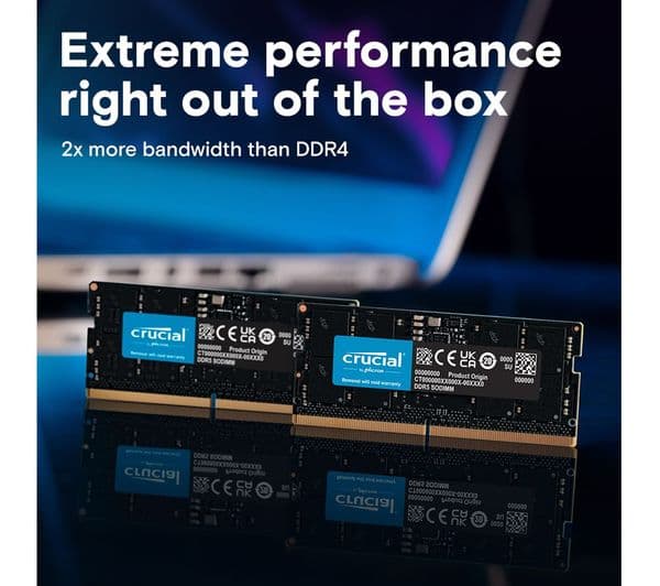 CRUCIAL DDR5 4800 MHz Laptop RAM - 16 GB - Image 2