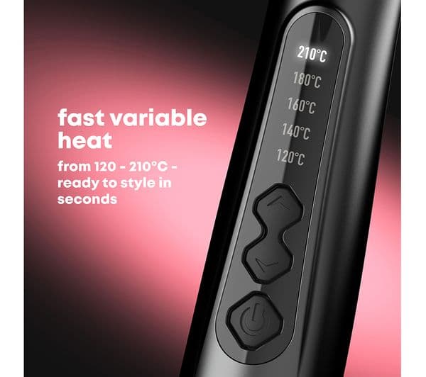 REVAMP Big Curling Wand - Black - Image 9