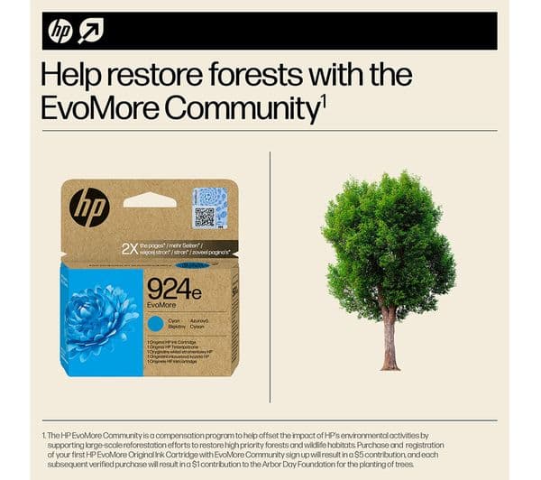 HP 924e EvoMore Cyan Ink Cartridge - Image 6