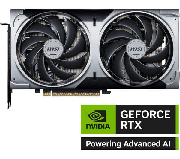 MSI GeForce RTX 5070 12 GB VENTUS 2X OC Graphics Card - Black - Image 2