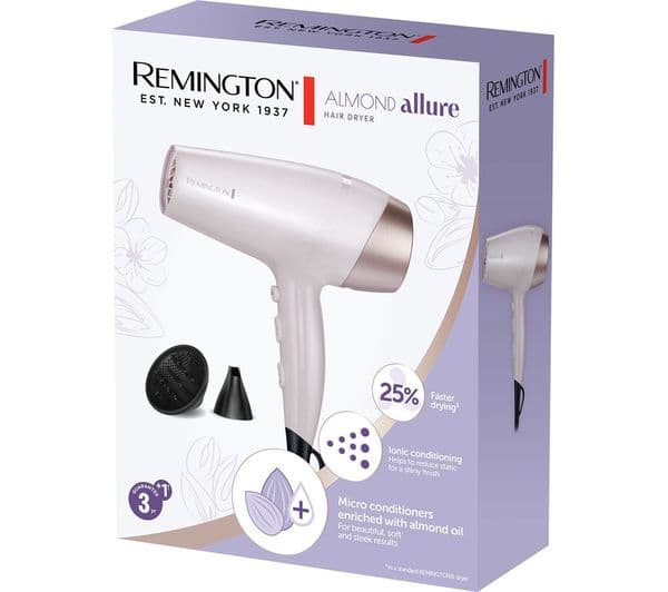 REMINGTON Almond Allure D4807 Hair Dryer - Lilac - Image 3
