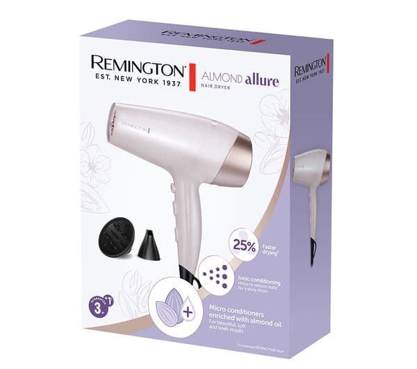 REMINGTON Almond Allure D4807 Hair Dryer - Lilac - Image 7