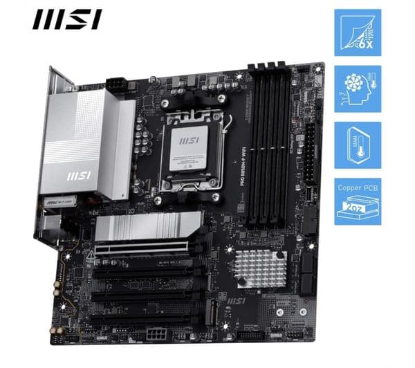 MSI PRO B850M-P WIFI Motherboard - Image 2