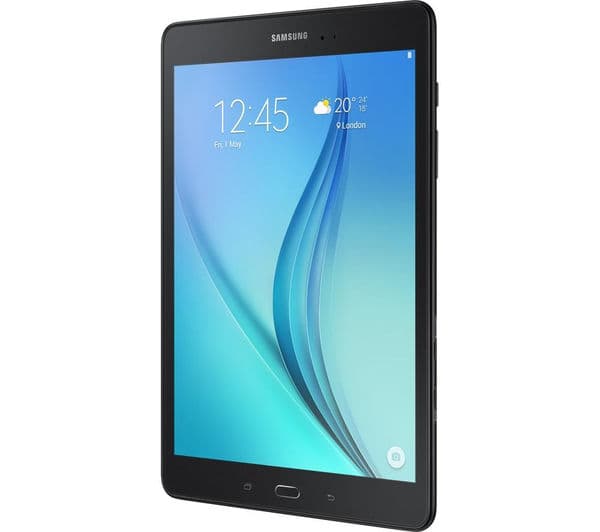 Samsung Galaxy Tab A 9.7 Inch 16GB 4G LTE Android Tablet - Black - Image 2