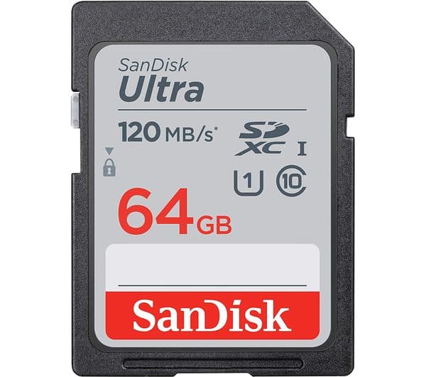 SANDISK Ultra Class 10 SDXC Memory Card - 64 GB - Image 1